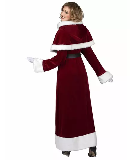Déguisement de Mère Noël Super Luxe adulte, Taille: Large, image 3