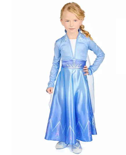 Elsa Frozen 2™ deluxe meisjeskostuum, Maat: 5–6 jaar (109–126 cm), image 2