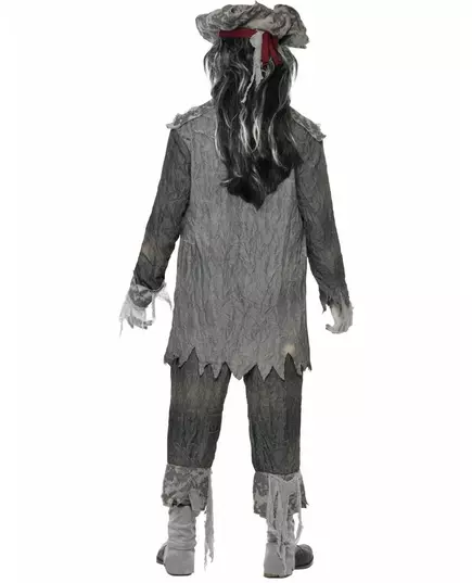 Spook piraten kostuum voor mannen Halloween, Maat: X-Large, image 3