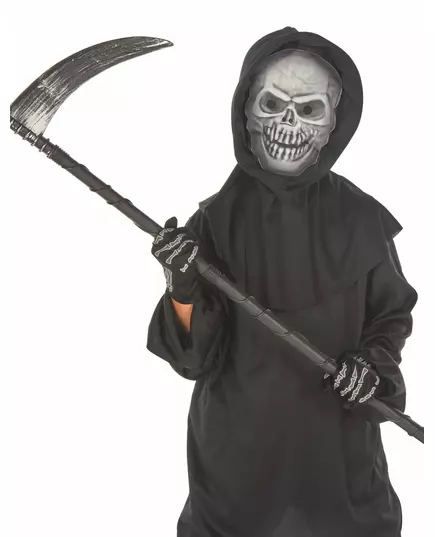 Grim Reaper kostuum voor kinderen, Maat: 8–10 jaar (140 cm), image 3
