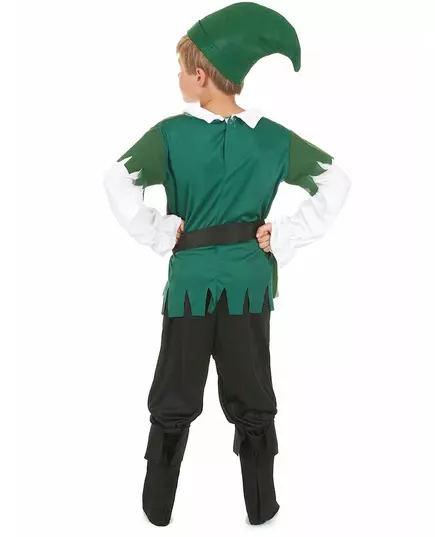 Déguisement garçon des bois noir et vert, Taille: 10–12 ans (130–140 cm), image 3