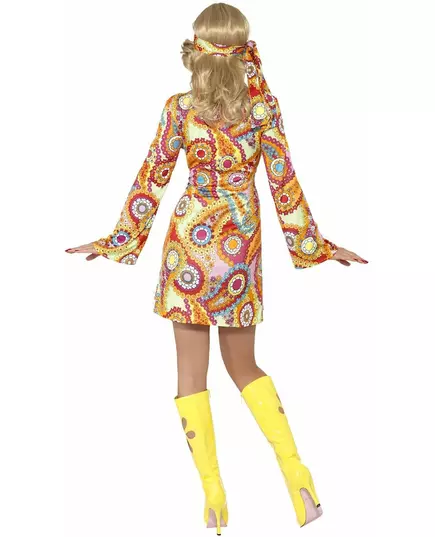 Hippie pak voor dames, Maat: Medium, image 3