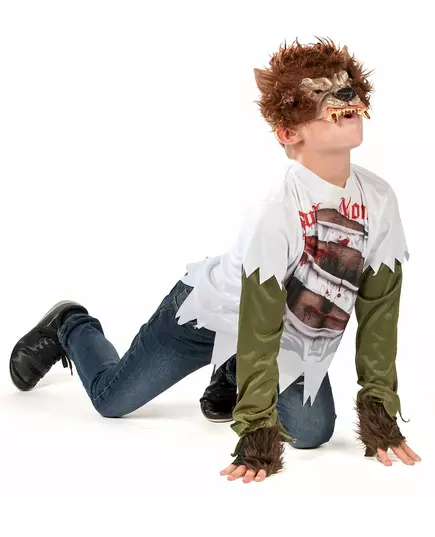 Weerwolf kostuum voor kinderen - Premium, Maat: 8 jaar (132–137 cm), image 3