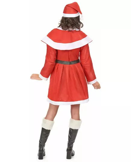 Déguisement mère noël adulte femme, Taille: Medium/Large, image 3