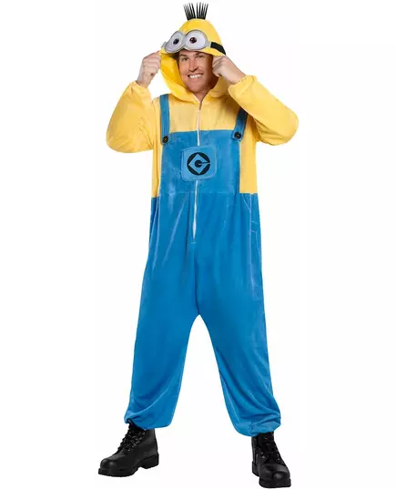 Klassiek Minions™ Volwassenkostuum, Maat: Small/Medium, image 2