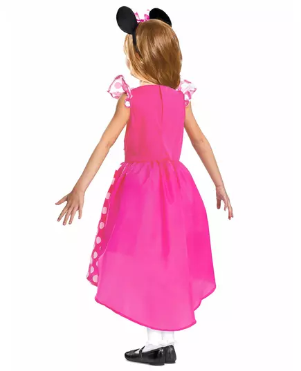 Klassiek roze kostuum Minnie™ voor meisjes, Maat: 3–4 jaar (97–109 cm), image 2