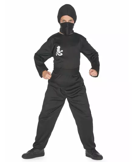 Commando ninjakostuum voor jongens, Maat: 10–12 jaar(130–140 cm), image 3