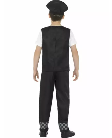 Politie kostuum voor jongens, Maat: 7–9 jaar (130/143 cm), image 3
