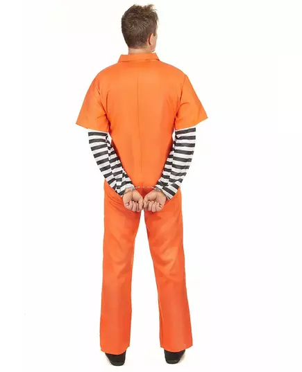 Déguisement prisonnier homme, Taille: Large, image 3