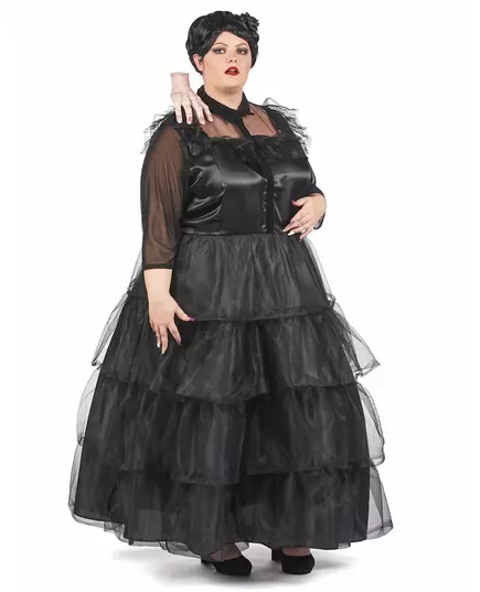 Déguisement robe de bal gothique grande taille femme, Taille: XX-Large, image 2