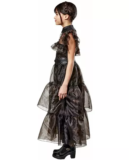 Déguisement robe de bal Mercredi Addams™ enfant, Taille: 9–10 ans (134 à 140 cm), image 2