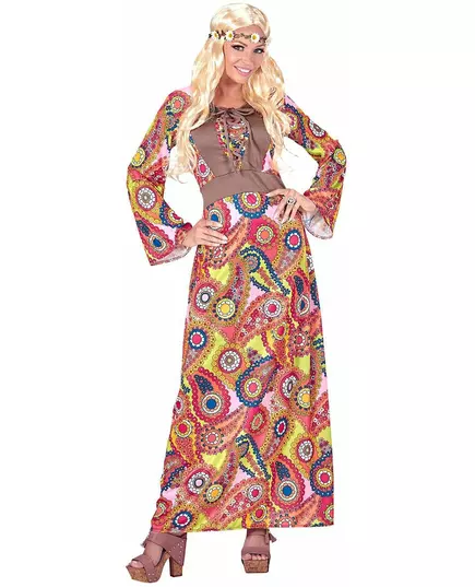Lange hippiejurk voor vrouwen, Maat: Large, image 3