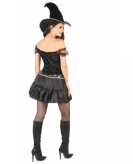 Sexy heks kostuum voor vrouwen, Maat: Small, image 3