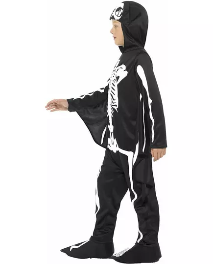 Déguisement squelette chauve-souris enfant Halloween, Taille: 10–12 ans (145/158 cm), image 3