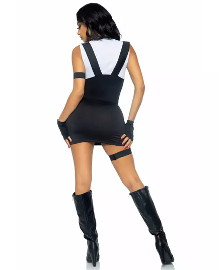 Kort sexy SWAT kostuum voor vrouwen, Maat: Small/Medium (38–40), image 3
