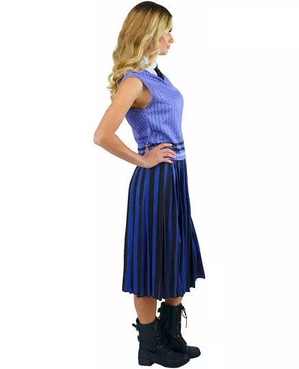 Vermomming schooluniform Enid Wednesday™ voor volwassenen, Maat: Small, image 2