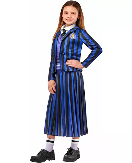 Enid schooluniform kostuum - Wednesday voor kinderen, Maat: 9–10 jaar (134 tot 140 cm), image 2