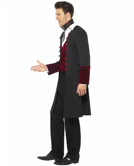 Déguisement vampire homme Halloween, Taille: Medium, image 3