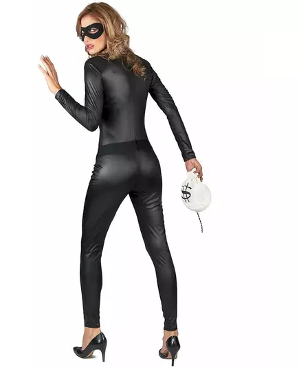 Déguisement voleuse masquée sexy femme, Taille: Large, image 3
