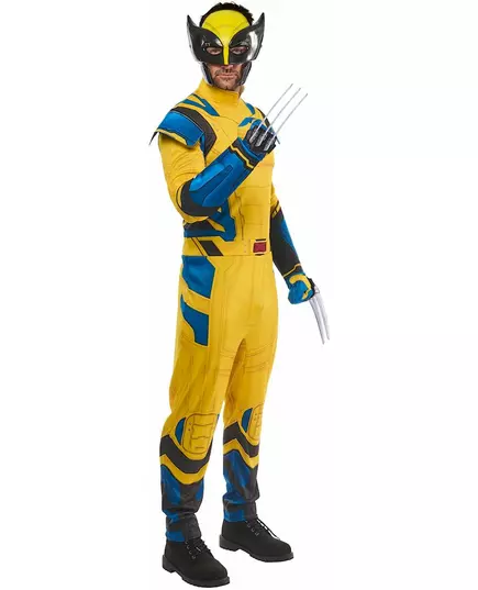 Wolverine kostuum voor volwassenen geel, Maat: Medium, image 2