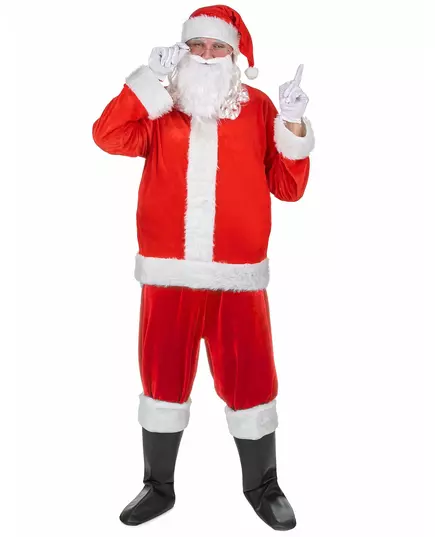 Kit déguisement Père Noël adulte, Taille: X-Large, image 3