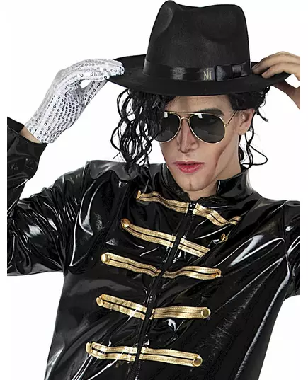Michael Jackson™-set volwassenen, Maat: Medium/Large, image 2