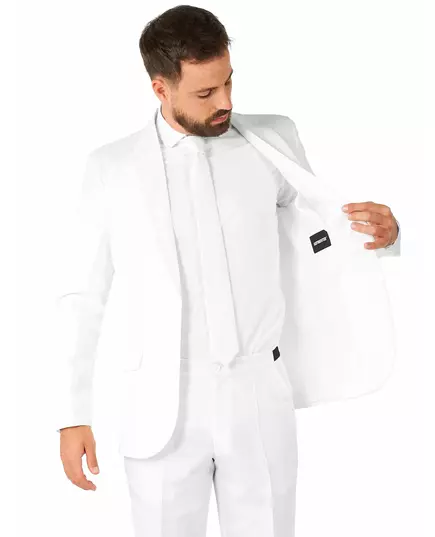 Wit Mr. Solid Suitmeister™ kostuum voor mannen, Maat: X-Large (EU 56–58), image 3