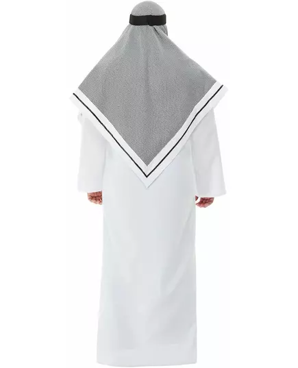 Déguisement cheikh blanc luxe adulte, Taille: Large, image 3