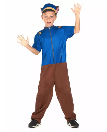 Déguisement chien policier bleu enfant, Taille: 7–9 ans (120–130 cm), image 3