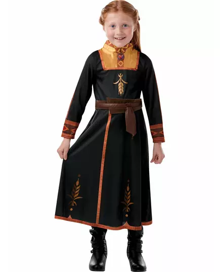 Déguisement classique Anna La Reine des neiges 2™ fille, Taille: 9–10 ans(134–140 cm), image 3