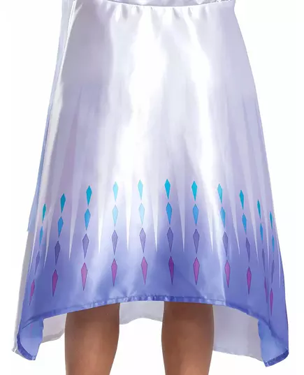 Déguisement classique blanc Elsa la reine des neiges 2™ fille, Taille: 5–6 ans (109–126 cm), image 3