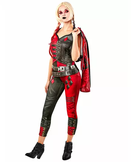 Harley Quinn Vrouwen™ Suicide Squad 2™ Kostuum, Maat: X-Small, image 3