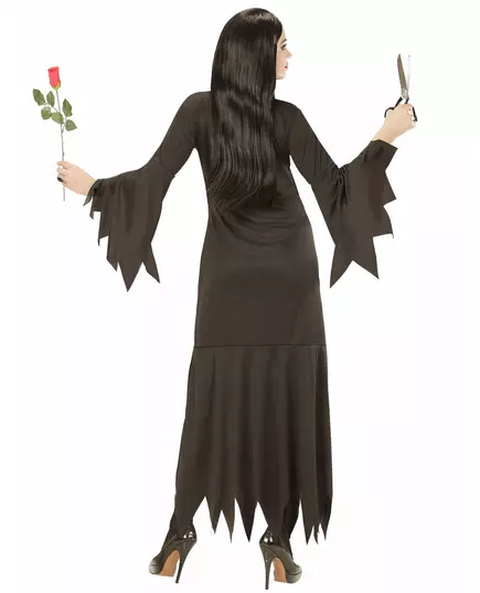 Déguisement sorcière gothique noire femme, Taille: Large, image 3