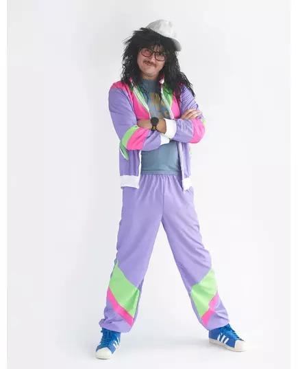 Retro joggingpak vermomming heren, Maat: XX-Large, image 3