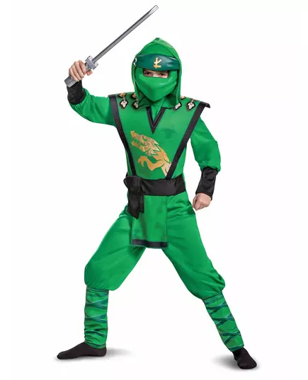 Déguisement LEGACY deluxe Lloyd Ninjago®- LEGO™ enfant, Taille: 7–8 ans (124–136 cm), image 3