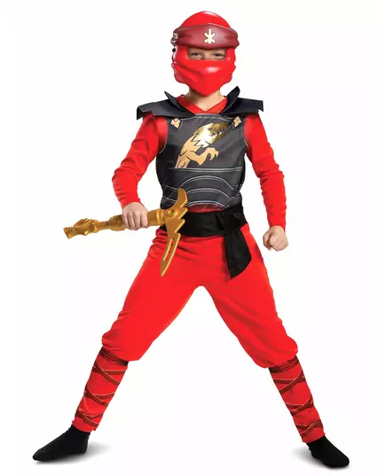 Déguisement  LEGACY  Kai Ninjago - LEGO™ enfant, Taille: 5–6 ans (109–126 cm), image 3