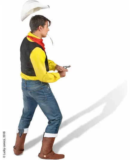 Déguisement Lucky Luke™ adulte, Taille: Large, image 3