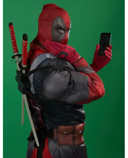 Déguisement luxe Deadpool 2™ adulte, Taille: X-Large, image 3