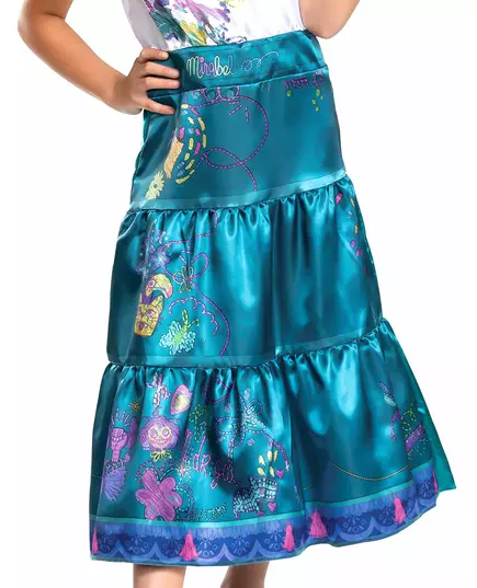 Déguisement Mirabel deluxe Encanto™ enfant, Taille: 5–6 ans (109–126 cm), image 3