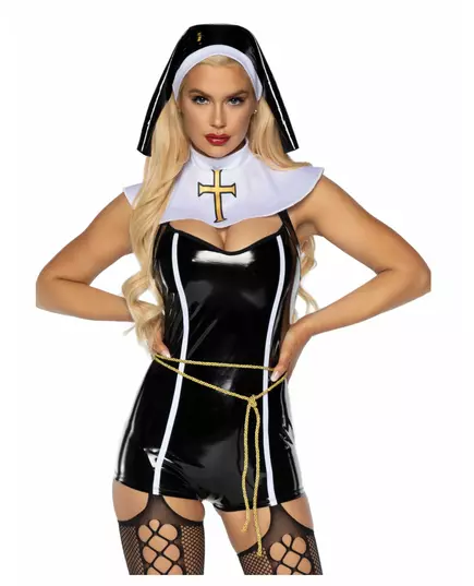 Sexy nonnenpak vrouwen, Maat: X-Large (46–48), image 3