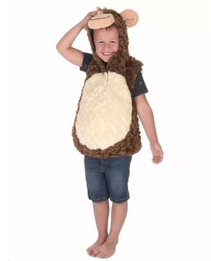 Déguisement singe peluche enfant, Taille: 3–4 ans (98–104cm), image 3