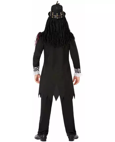 Déguisement sorcier vaudou homme, Taille: X-Large, image 3