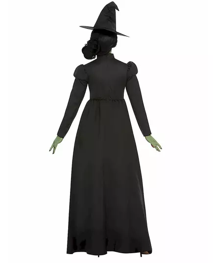 Zwarte klassieke film heks outfit voor vrouwen, Maat: Medium, image 3