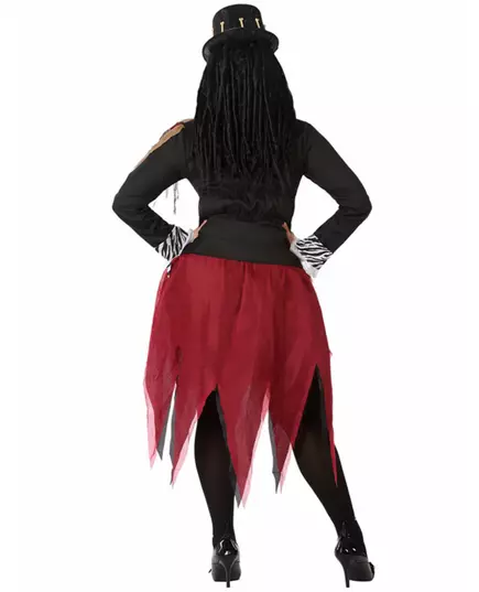 Déguisement sorcière vaudou femme grande taille, Taille: XX-Large, image 3