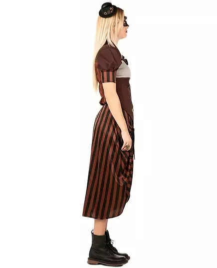 Steampunk Kostuum Vrouwen, Maat: X-Large (46), image 3