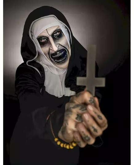 The Nun™ kostuum voor volwassenen, Maat: X-Large, image 3