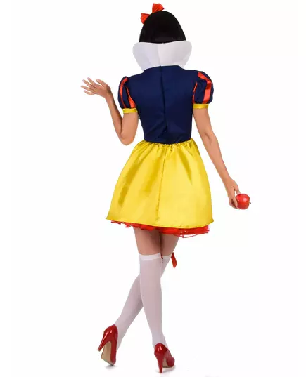 Klassiek Sneeuwwitje kostuum voor vrouwen, Maat: X-Large, image 3