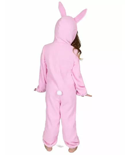 Déguisement Lapin Rose Enfant, Taille: 7–9 ans (M), image 3