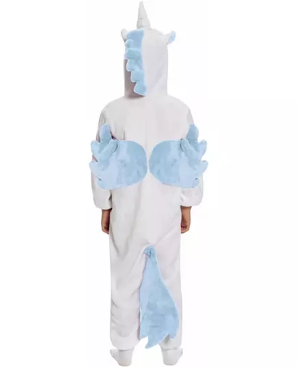 Blauwe en witte eenhoorn outfit voor kinderen, Maat: 9 jaar (125–135 cm), image 4