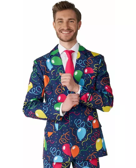Kostuum Mr. Balloon blauw Suitmeister™, Maat: Medium (EU 48–50), image 4